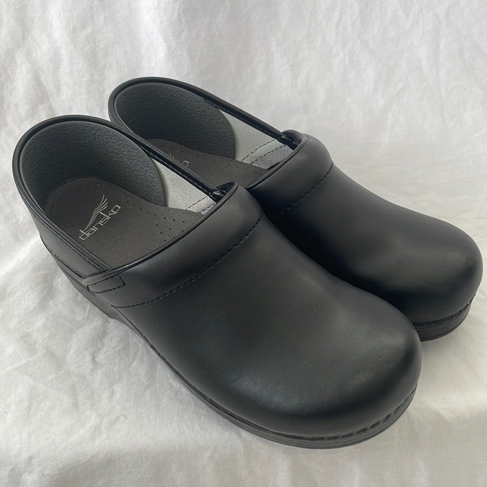 Black Dansko clogs